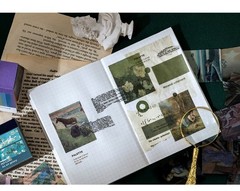 366 Pages Mini Memo Pad Junk Journal Kit Ephemera for Junk Journal Scrapbook
