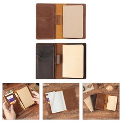 Leather Cover Notebook Meeting Notebook Daily Notepads Travel Journal Notebook
