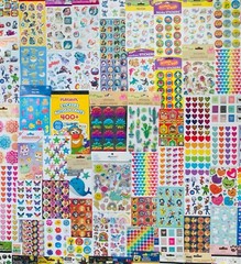 1299+ Lot of Scrapbooking Stickers Assorted Brands Mixed Themed Card Making DIY