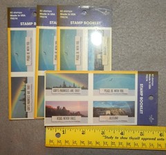 5 Packs Vintage Gummed Religious Nature Stickers (1 3/8″ x 2 3/8″) 320 total