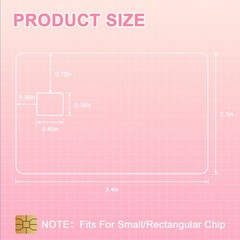 POVESTE Lalic Girly Set credit card skin stickers