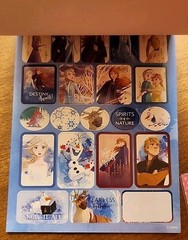 Disney Sticker Lot Darice Mermaid Princess Frozen II Hot Focus TMNT Tatoos