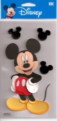 Disney Licensed EK Success MICKEY with icons Theme stickers 66314 Fast FREE Ship
