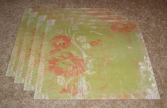Daisy D’s Single Sided Scrapbook Paper(4)….Floral Bowdoin Street