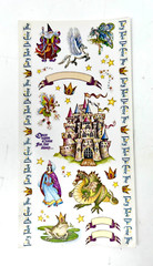 Vintage 2000 Fairy Tales SR6023 Stickers by PSX Design