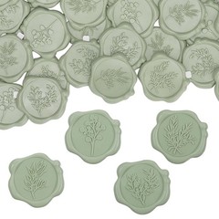 60Pcs Wax Seal Stickers, Wedding Invitation Envelope Seal Stickers Adhesive B…