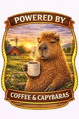 Funny Capybara Sticker Pack | Meme Vinyl Decals (12pc)