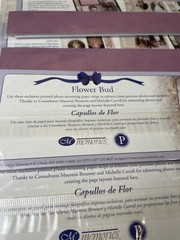 Creative Memories 7 Packs Flower Bud Printed Photo Mounting Paper Strips ‘03 NIP