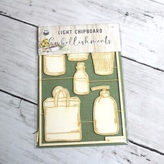 P13 Scrapbook Paper Tags Chipboard Embellishments Farmhouse Gardening Lot