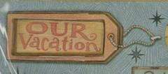 K & Co Studio 112 Vacation Stickers Embossed Scrapbooking Card Making