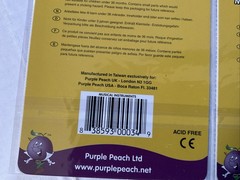 Creative Play Purple Peach Ballet Dancing & Musical Instrument Stickers