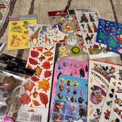 Huge Sticker Lot Disney Frozen Mickey Suzy Zoo Scrapbook Craft Bulk Assortment