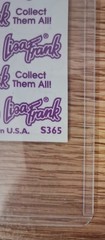 Lisa Frank Sticker Sheet Raccoons