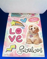 Crown Jewlz Dogs, Peace & Love Prismatic Mini Sticker Book