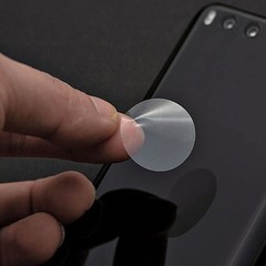 1″ Clear Circle Stickers 1000 Pcs Transparent Self Adhesive Seals Envelope New