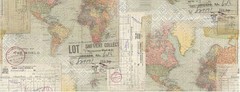 Idea-Ology Collage Paper 6X6yds Travel