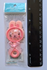 Jolee’s Pink Baby Girl Rattle Small Pack Scrapbooking Embellishment