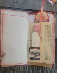 Handmade hard cover travel spring Junk Journal Matching & Ephemera