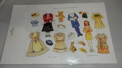 MAKIN’ MEMORIES COLLECTIBLE PAPER DOLLS 6 SHEETS 1998