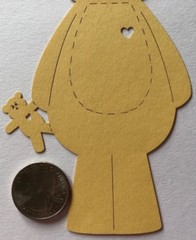 BEAR Laser Die-Cuts(1pc)Deluxe Cuts•Teddybear•Stuffed Animal•Toys•Children•Kid🐻