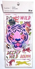 Go Wild Tiger Stickers Scrapbooking Gems Card Recollections