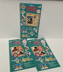 Paper Pizazz HOTP Mickey Mouse 3309 Punch Outs, Lot Of 3