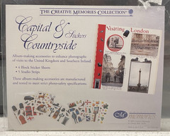 Creative Memories Capital & Countryside Sticker Pack BNIP UK & Ireland 2002 NLA