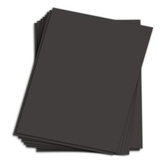 Black Chipboard – Medium Weight 30 Pt. (624gsm) Cardboard Sheets – 25 per Pack