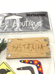 Jolees Boutique Stickopotamus Destination Stickers Australia SPJE001 Travel VACA