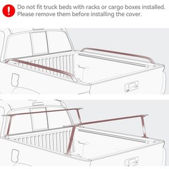 Soft Tri-Fold Tonneau Cover for 2009-2026 Dodge Ram 1500 5.7ft Bed Crew Cab