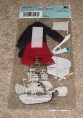 Disney EK Success Jolee’s Dimensional Sticker ~ Pirates Costume w/Extras