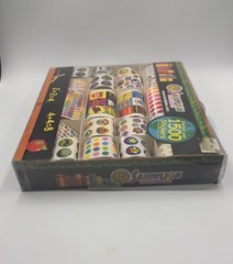 VTG SandyLion 1500 Sticker Set Box Rare Metallic Prismatic Teacher Y2K Lot