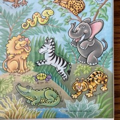 Vintage 1989 Stickers 4 Sheets Ambassador Hallmark Animals Sealed Made In USA