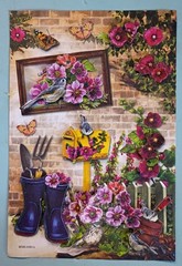 Crafter’s Square Floral Embellishment Stickers – Lot Of 2