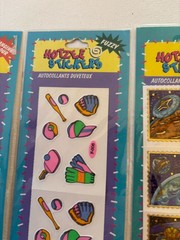 Vintage Hotzee Stickers Lot Of 3 Changing Colour – Fuzzy – Stamp New Sealed
