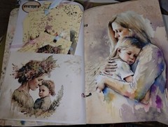 » A Mother’s Love » Junk Journal Scrapbook USA Seller