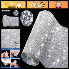 81000 Self-Adhesive 2mm Rhinestone Sheets – Bling Crystal Stickers for DIY Craft