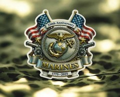Marine Sticker/USMC/Marine/Semper Fi/Clear/Style 2