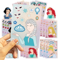 Princess Themed Stickers, 24PCS Make Your Own DIY Stickers for Crafts