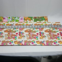 Mixed Lot Decorative Paper Sheets / Gift Wrap Scrapbooking Birthday Gifts