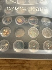 Close to my Heart Embellishment Storage Container Embellishments 52 Total Read
