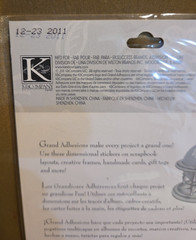2011 K & Company Grand Adhesions Dimensional Stickers, London