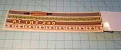 Set of 8 Scrapbooking Stickers & Embellishments: Animals, Bugs, Jungle & Zoo NEW