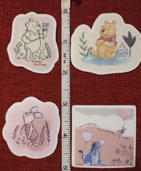 50pc. DISNEY PASTEL CLASSIC WINNIE THE POOH WATERPROOF VINYL STICKERS/DECALS
