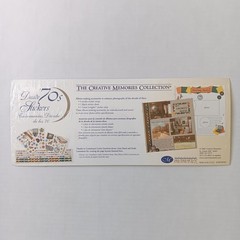 Creative Memories ’40s/’50s/’60s/’70s Decade Sticker Sets- 6 Sheets Each