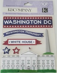 *YOU CHOOSE* Jolee’s/Others WASHINGTON, DC/MONUMENTS Dimensional Stickers