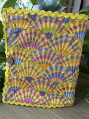 Colorful Soft Cover Junk Journal Full of Decorative Ephemera