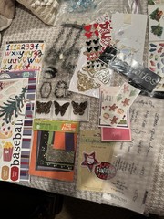 Large lot – Scrapbooking Supplies