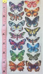 Violette Stickers Holographic Butterfly Stickers Scrapbook Craft Planner Supply