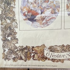 Vintage / Rare New Brambly Hedge greeting cards, seals and folder 1982/1983/1984